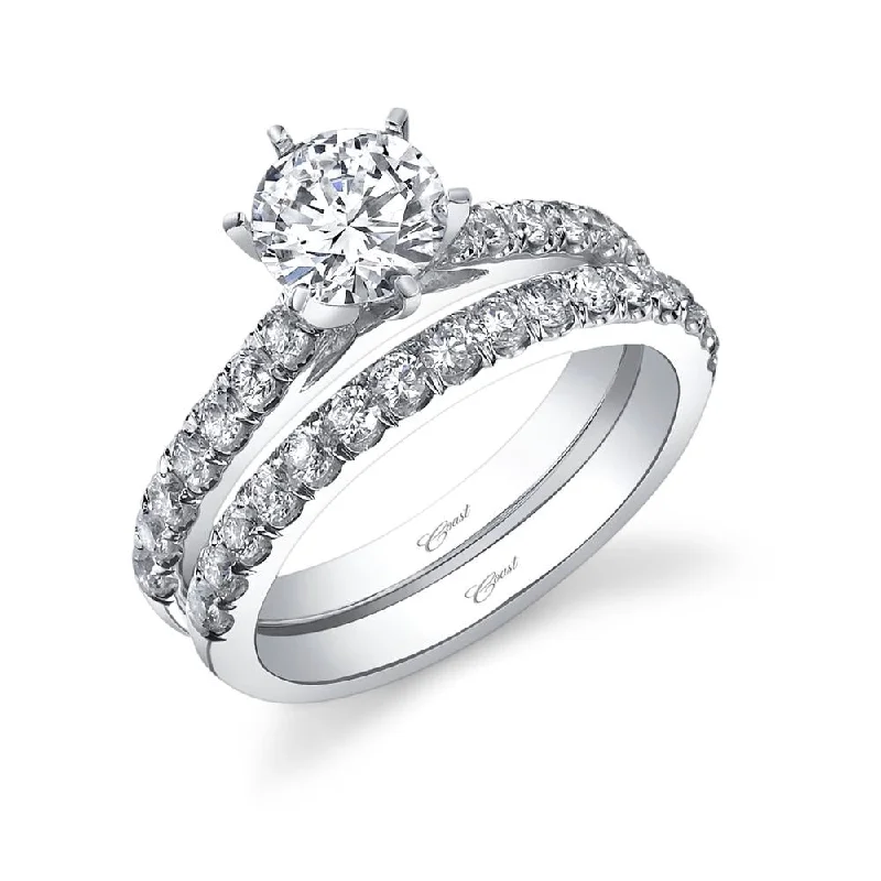 solitaire engagement rings with sapphire stones for women-Engagement ring