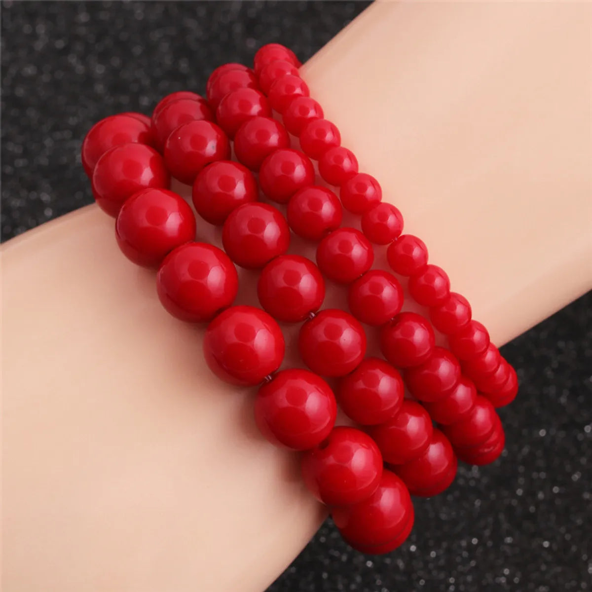 unique leather bangles for women-Fashion Geometric No Inlaid Bracelets