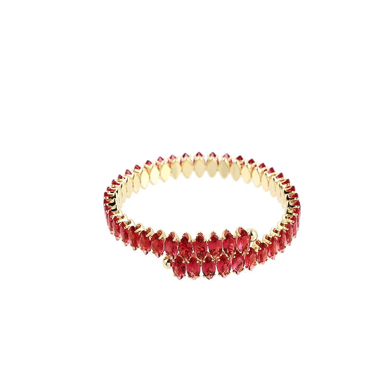 Rose Red-Gold Bracelet