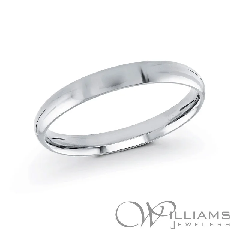 unique engagement rings with diamonds for women-Williams Signature 14 Karat Wedding Band