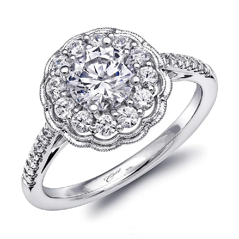 elegant engagement rings with cushion diamonds for women-Engagement ring