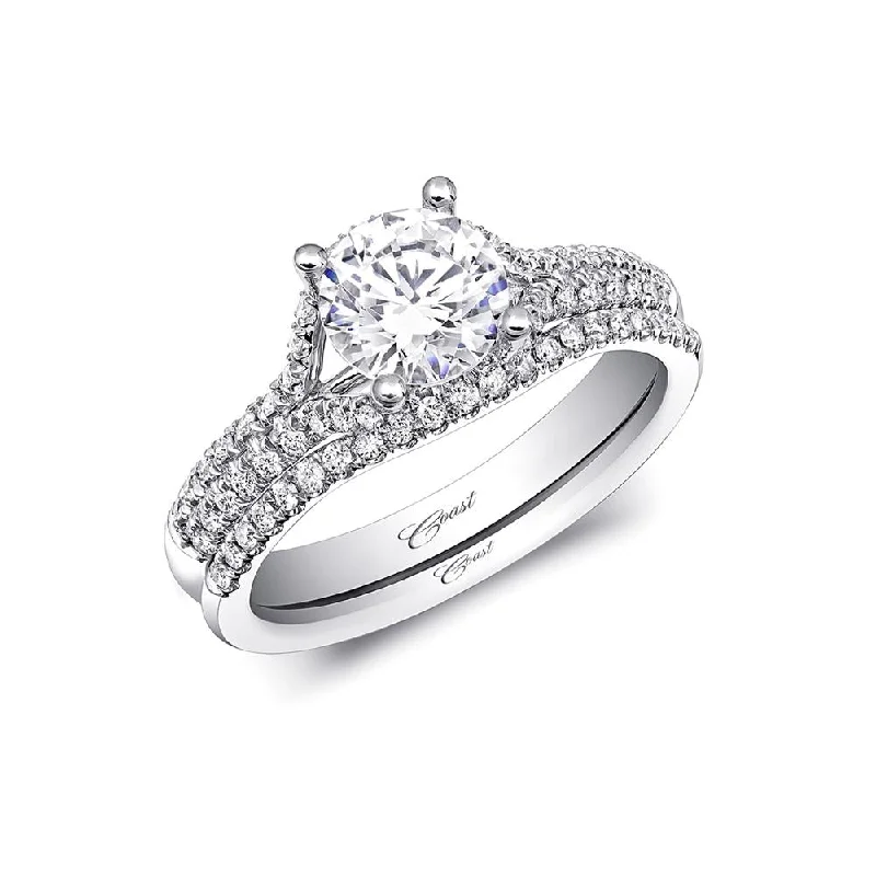 vintage-style engagement rings with diamonds for women-Engagement ring