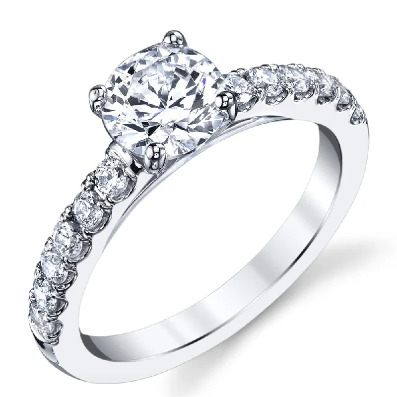 affordable platinum solitaire engagement rings for women-Engagement ring