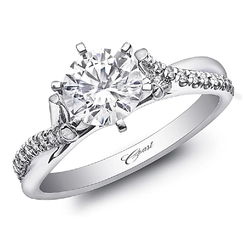 diamond engagement rings with matching bands for women-Engagement ring