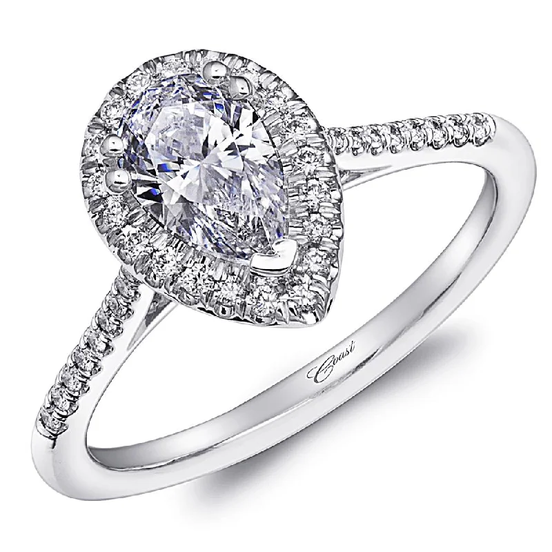 engagement rings with blue sapphires for women-Engagement ring