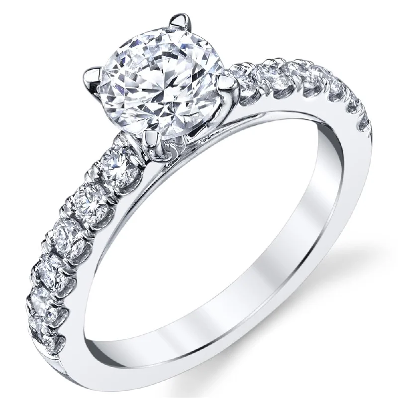 engagement rings with a delicate touch for women-Engagement ring