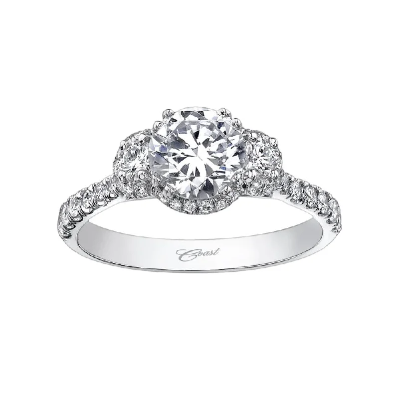 luxury solitaire engagement rings for women-Engagement ring