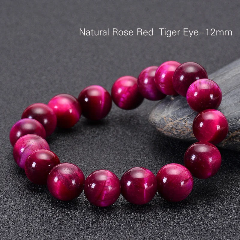 Natural Rose Tigereye (12mm)